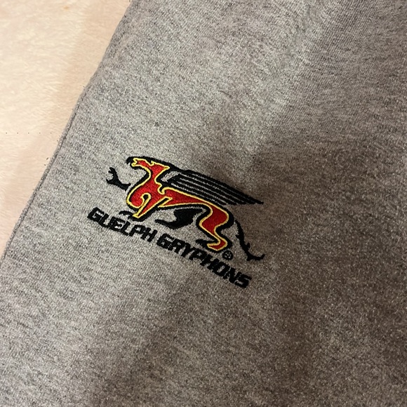 University of Guelph Champion grey track pants - Picture 2 of 5